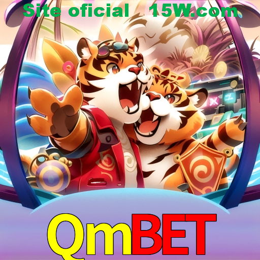 Imagem promocional da Qmbet mostrando a plataforma e suas vantagens